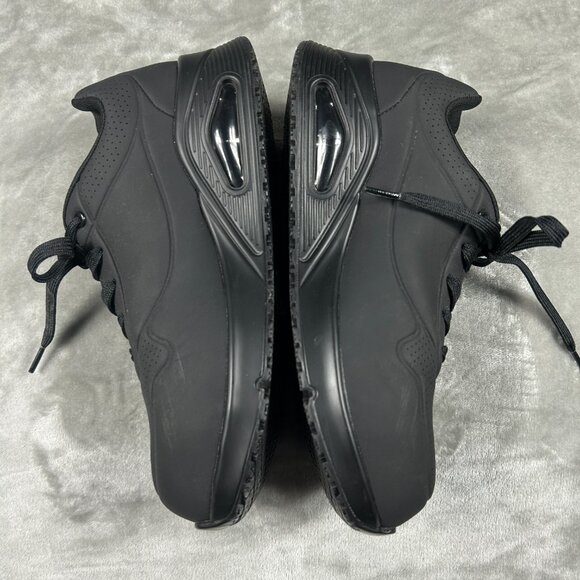 Skechers Shoes Women's 9 JGoldcrown Metallic Love Black Gold Slip Resistant - Picture 6 of 11